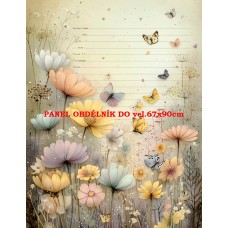 Látkový panel  kolekce DĚTSKÝ DREAMY  SVĚT  606-63