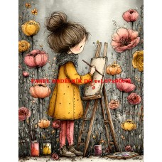 BAVLNĚNÝ PANEL 19x25 cm  hol135