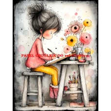 Látkový panel  kolekce DĚTSKÝ DREAMY  SVĚT  606-70