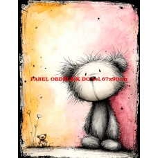 Látkový panel  kolekce DĚTSKÝ DREAMY  SVĚT  606-79