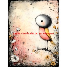 Látkový panel  kolekce DĚTSKÝ DREAMY  SVĚT  606-81