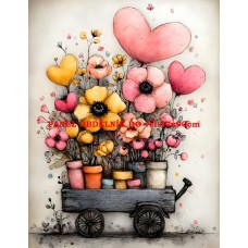 Látkový panel  kolekce DĚTSKÝ DREAMY  SVĚT  606-84