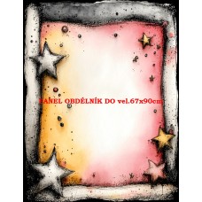 Látkový panel  kolekce DĚTSKÝ DREAMY  SVĚT  606-96