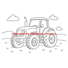 Látkový panel  kolekce  OMALOVÁNKY 607-103