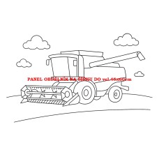 Látkový panel  kolekce  OMALOVÁNKY 607-104