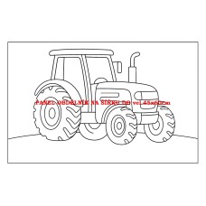 Látkový panel  kolekce  OMALOVÁNKY 607-105