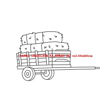 Látkový panel  kolekce  OMALOVÁNKY 607-106