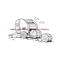 Látkový panel  kolekce  OMALOVÁNKY 607-110