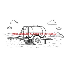 Látkový panel  kolekce  OMALOVÁNKY 607-111