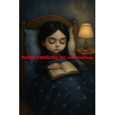 Látkový panel  kolekce POHÁDKOVÉ OMALOVÁNKY 607-24