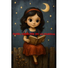 Látkový panel  kolekce POHÁDKOVÉ OMALOVÁNKY 607-34