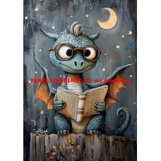 Látkový panel  kolekce POHÁDKOVÉ OMALOVÁNKY 607-40