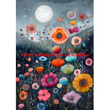 Látkový panel  kolekce POHÁDKOVÉ OMALOVÁNKY 607-47