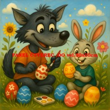 Látkový panel kolekce POHÁDKOVÉ OMALOVÁNKY 607-53