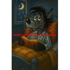 Látkový panel  kolekce POHÁDKOVÉ OMALOVÁNKY 607-6