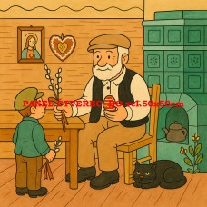 Látkový panel kolekce POHÁDKOVÉ OMALOVÁNKY 607-73