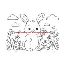 Látkový panel  kolekce  OMALOVÁNKY 607-85