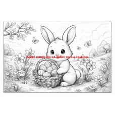 Látkový panel  kolekce  OMALOVÁNKY 607-88