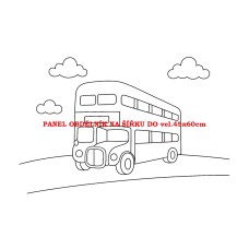 Látkový panel  kolekce  OMALOVÁNKY 607-94