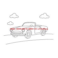 Látkový panel  kolekce  OMALOVÁNKY 607-96