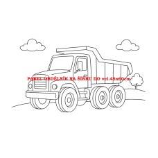 Látkový panel  kolekce  OMALOVÁNKY 607-99