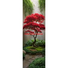 Látkový panel na záložku kolekce JAPONSKÁ ZAHRADA  610-42