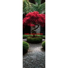Látkový panel na záložku kolekce JAPONSKÁ ZAHRADA  610-43