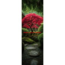 Látkový panel na záložku kolekce JAPONSKÁ ZAHRADA  610-45