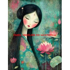 Látkový panel kolekce JAPONSKÁ ZAHRADA 610-58