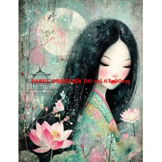 Látkový panel kolekce JAPONSKÁ ZAHRADA 610-60