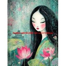 Látkový panel kolekce JAPONSKÁ ZAHRADA 610-63