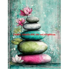 Látkový panel kolekce JAPONSKÁ ZAHRADA 610-67