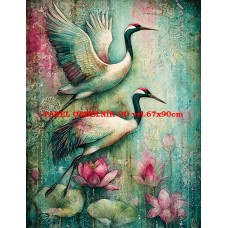 Látkový panel kolekce JAPONSKÁ ZAHRADA 610-79