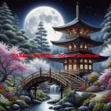 Látkový panel - kolekce JAPONSKÁ ZAHRADA 610-9