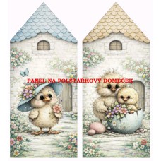 Panel na POLŠTÁŘKOVÝ DOMEČEK VELIKONOČNÍ - 611-10