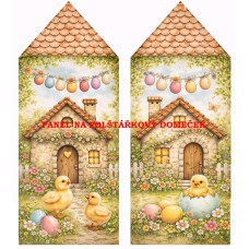 Panel na POLŠTÁŘKOVÝ DOMEČEK VELIKONOČNÍ - 611-116