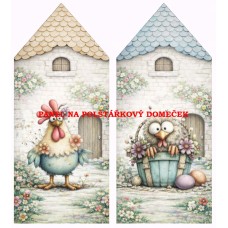 Panel na POLŠTÁŘKOVÝ DOMEČEK VELIKONOČNÍ - 611-27