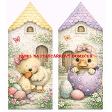 Panel na POLŠTÁŘKOVÝ DOMEČEK VELIKONOČNÍ - 611-3