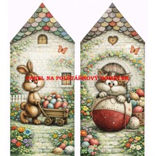Panel na POLŠTÁŘKOVÝ DOMEČEK VELIKONOČNÍ - 611-40