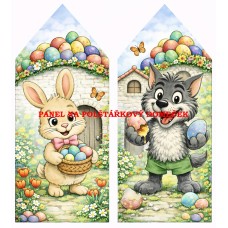 Panel na POLŠTÁŘKOVÝ DOMEČEK VELIKONOČNÍ - 611-49