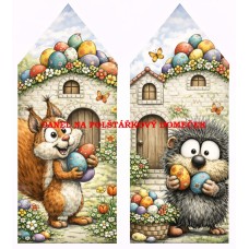 Panel na POLŠTÁŘKOVÝ DOMEČEK VELIKONOČNÍ - 611-59