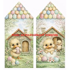 Panel na POLŠTÁŘKOVÝ DOMEČEK VELIKONOČNÍ - 611-66