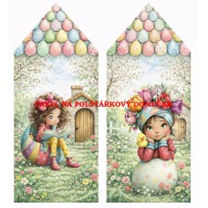 Panel na POLŠTÁŘKOVÝ DOMEČEK VELIKONOČNÍ - 611-70