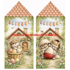Panel na POLŠTÁŘKOVÝ DOMEČEK VELIKONOČNÍ - 611-85