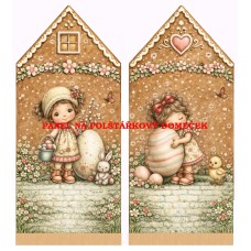 Panel na POLŠTÁŘKOVÝ DOMEČEK VELIKONOČNÍ - 611-89