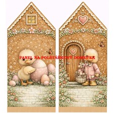 Panel na POLŠTÁŘKOVÝ DOMEČEK VELIKONOČNÍ - 611-90