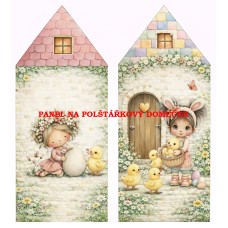 Panel na POLŠTÁŘKOVÝ DOMEČEK VELIKONOČNÍ - 611-99