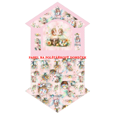 BAVLNĚNÝ PANEL panel 37x63 cm pol19