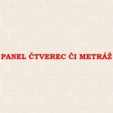 Látkový panel  či metráž - 613-270 - zadní díl k panelům 613-200 až 269