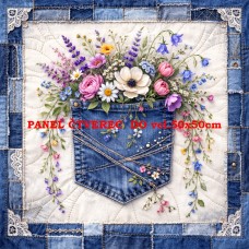 Látkový panel  kolekce DENIM  614-101